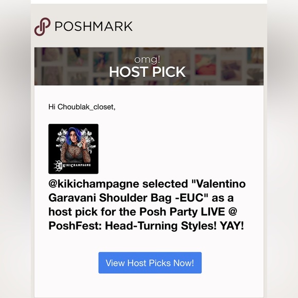 Authentic Valentino Garavani Shoulder Bag with Dust Bag - HP- Preowned - Picture 8 of 9